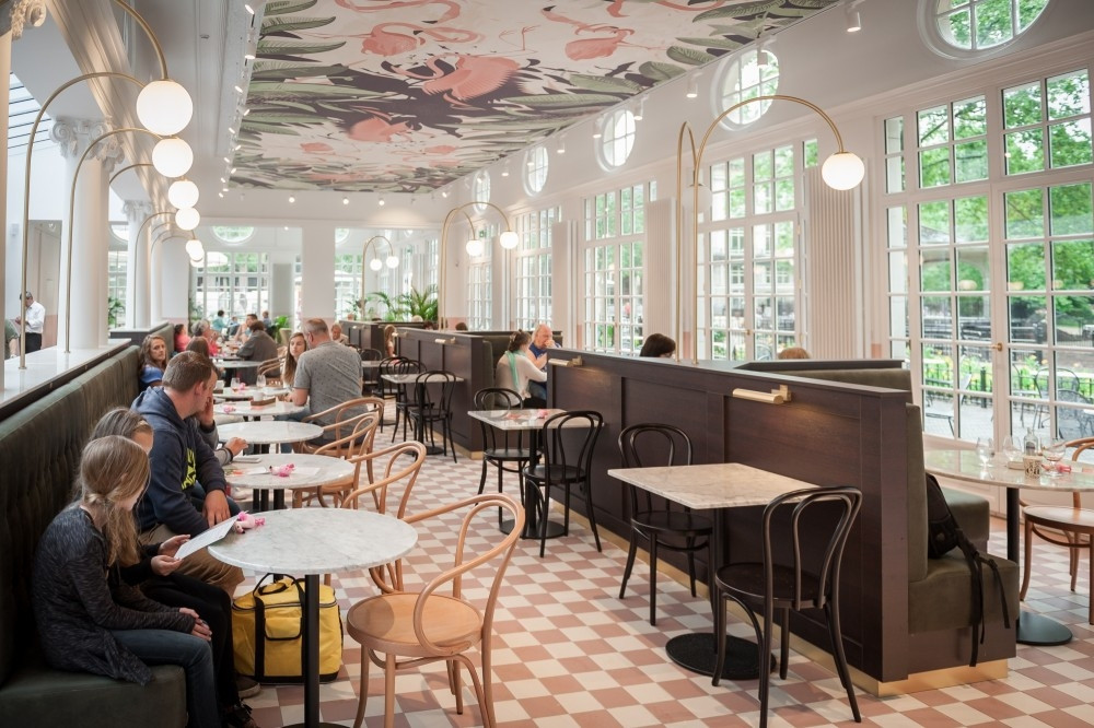 image d'intérieur de restaurant