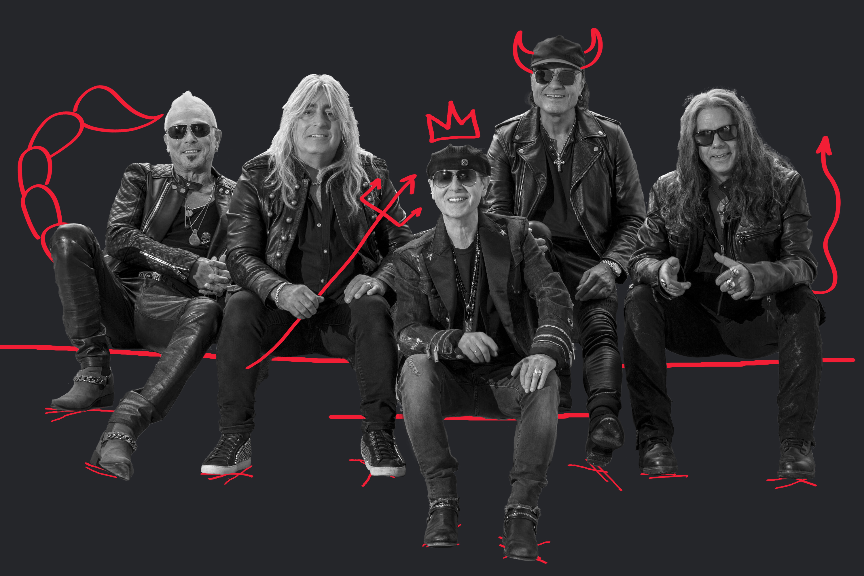 image du groupe the scorpions